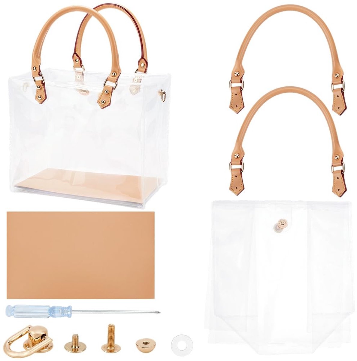 Omgoods - DIY Transparante PVC Boodschappentas Maken Kit