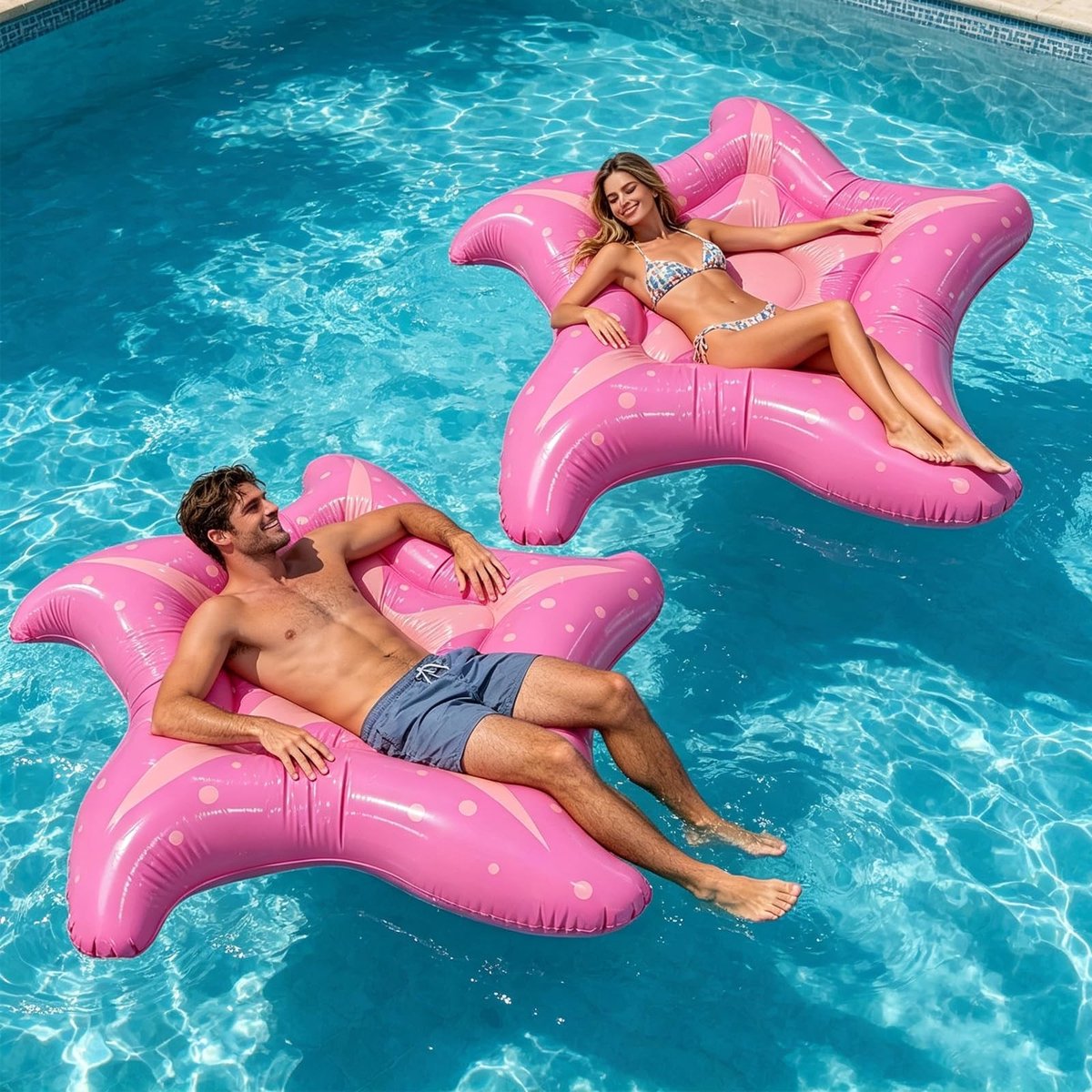 Omgoods - Luchtmatras Zeester - 150 cm Water Speelgoed voor Volwassenen