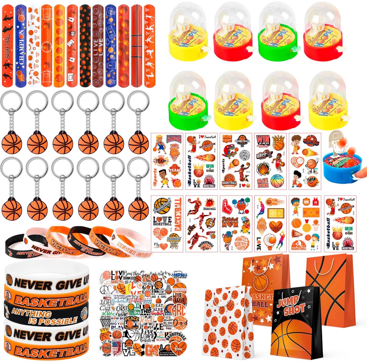 Omgoods - Compleet Verjaardagsfeestpakket voor Basketbal Thema
