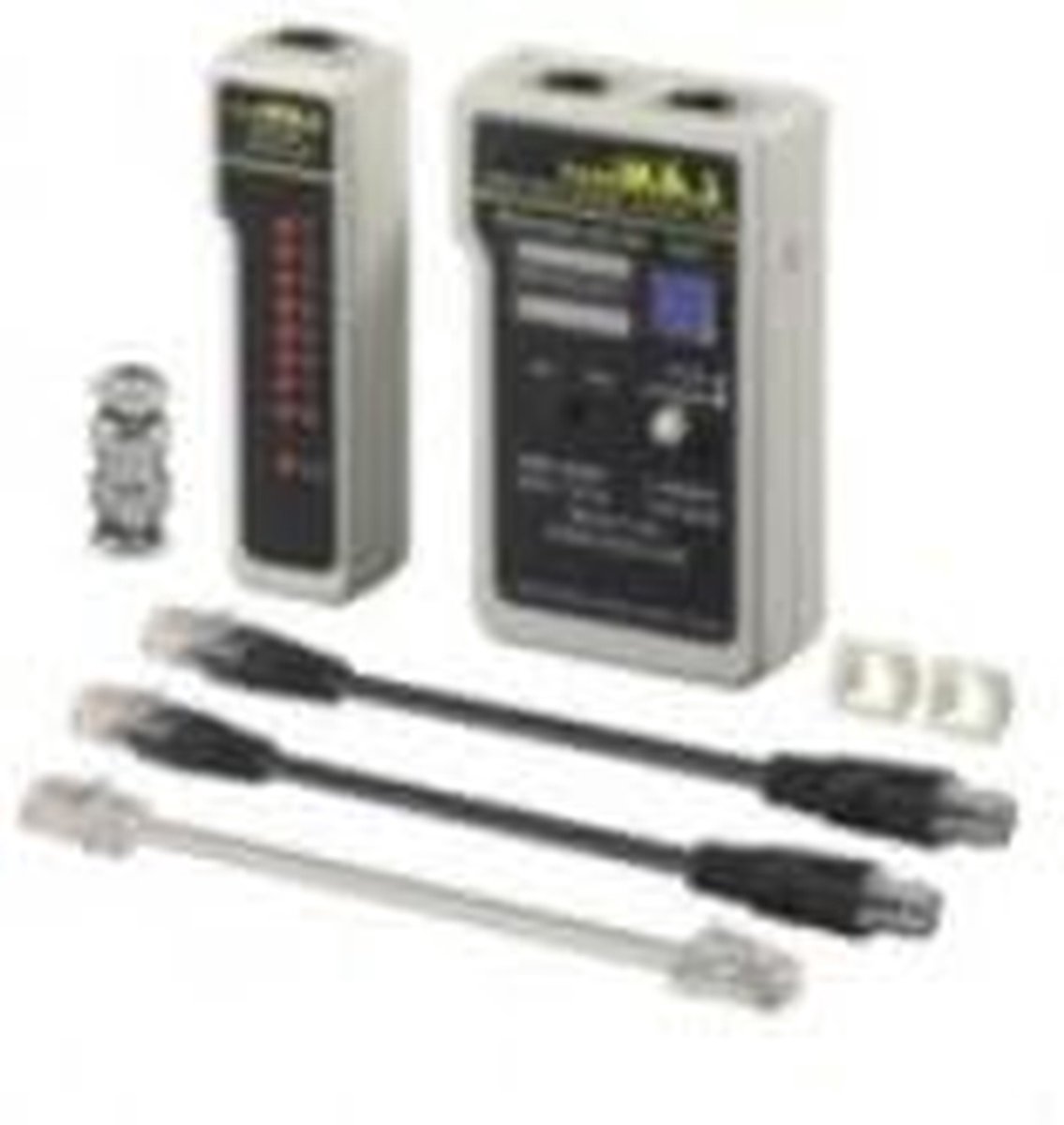 Netwerkkabel Tester - Kabel Tester - Netwerk Installatie - Compact Ontwerp - 200 mm - Grijs
