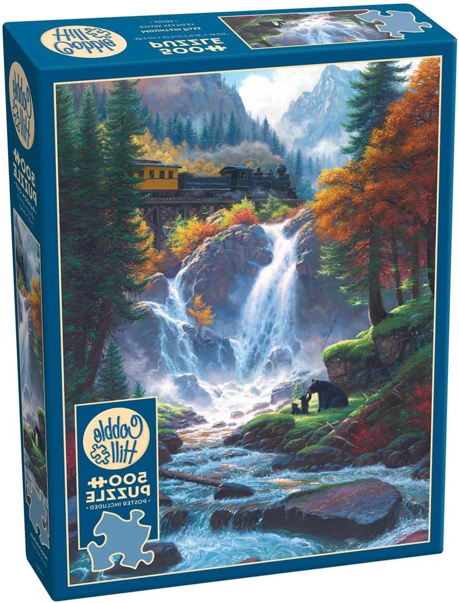 Puzzel 500 Stukjes - Jigsaw Puzzel - Ontspanning Thuis - Unieke Puzzelstuk Vormen - 49 x 68 cm - Natuurkleuren