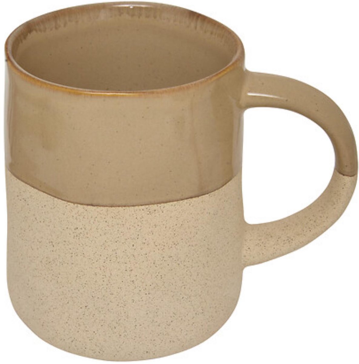 Secret de Gourmet koffie kopjes - Ancient Cairo - 1x stuks - taupe/beige - 340 ml - mokken - keramiek - met stijlvol decoratie motief