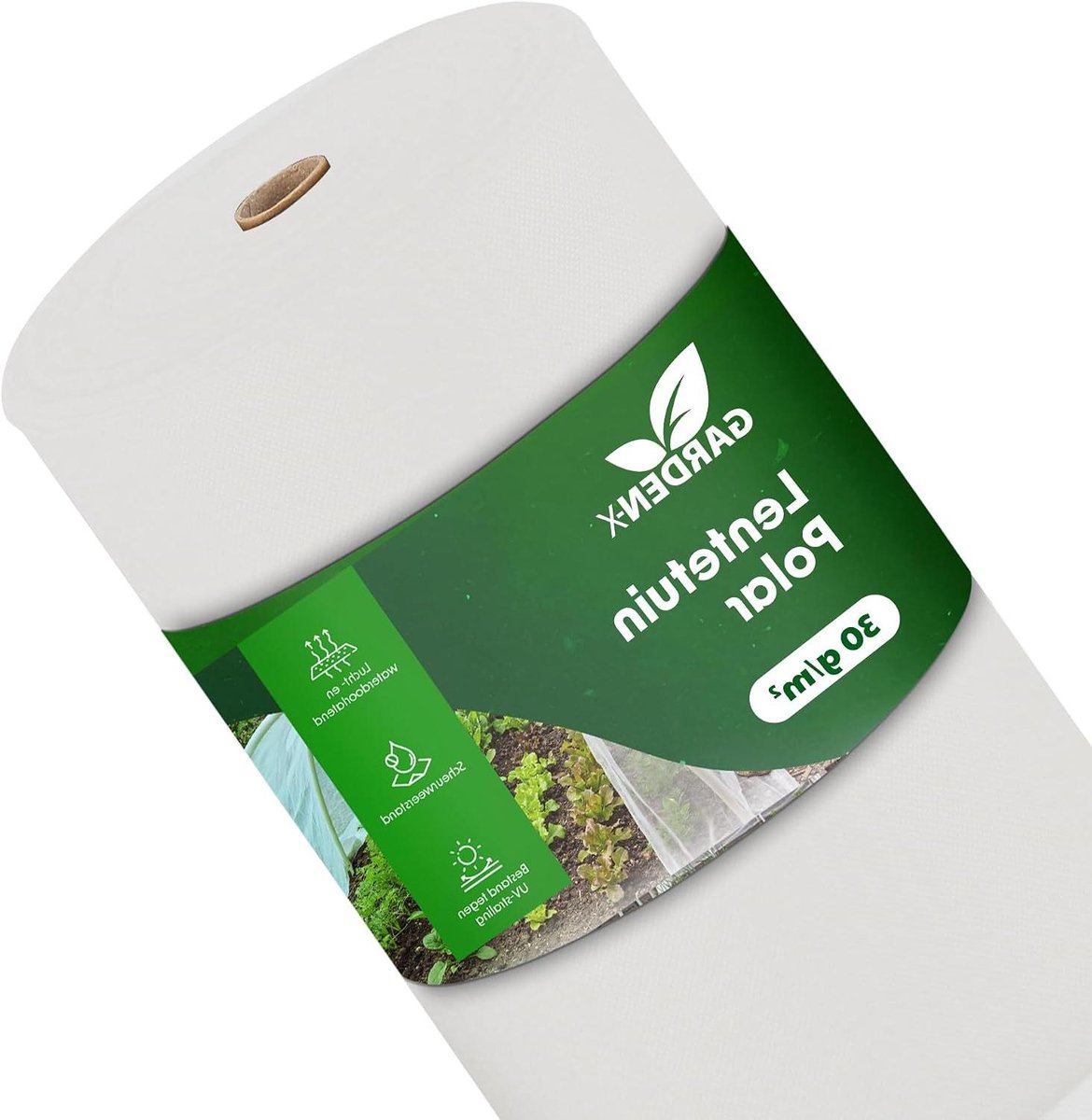 Kweekbed Vlies - Tuinvlies Ademend - Planten Beschermen - Bevordert Gezonde Groei - 320 m² - Grijs