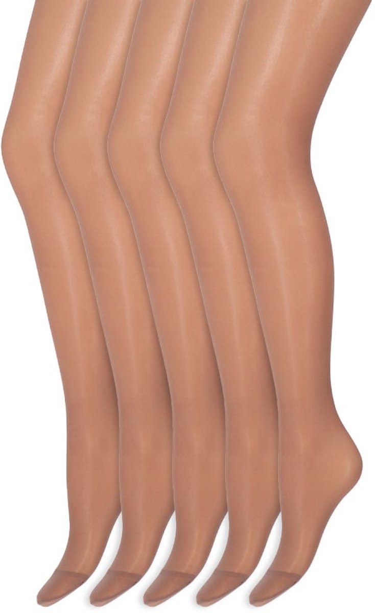 Grote maten panty | Niet gevormd | 30 Denier | Merk: Marianne | Maat: XXL | Kleur: Perle - Per stuk