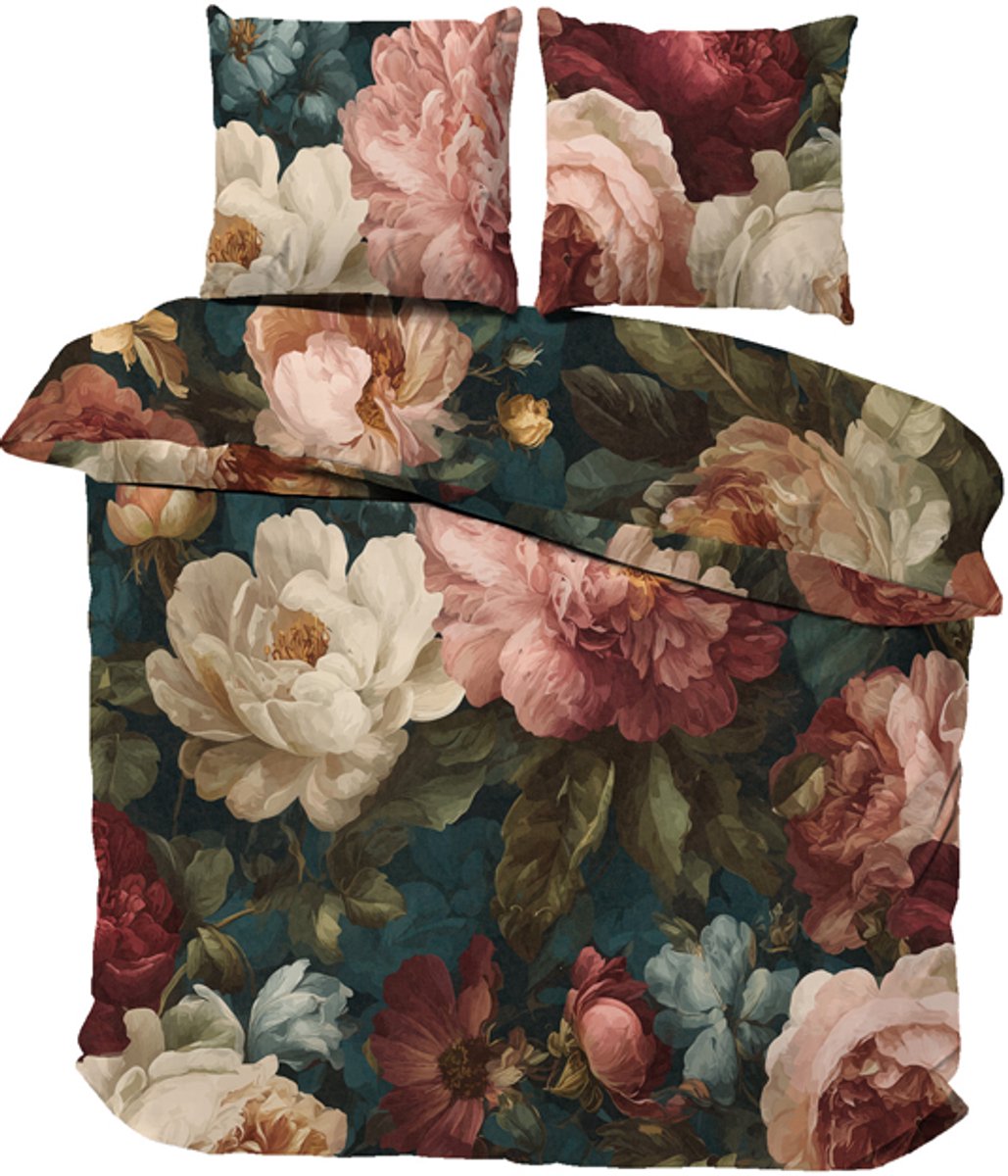 iSleep Dekbedovertrek Karlijn - Litsjumeaux XL - 260x200/220 cm - Multi