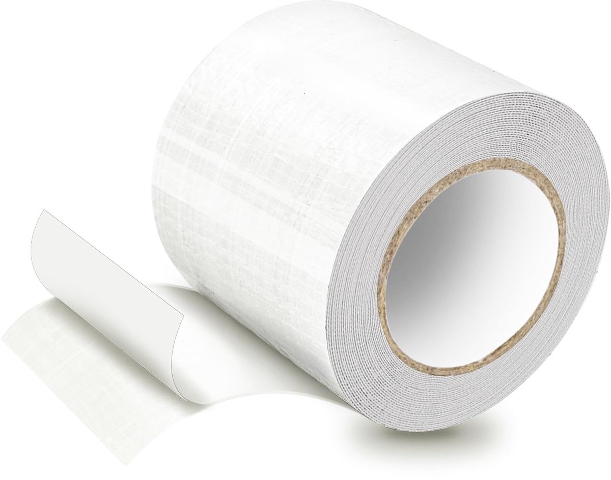 Transparante Reparatietape voor Zeilen - 10 mm x 5 m - UV-bestendige en Waterdichte Lijmstrip - Ideaal voor Bootzeilen, Tents en Buitengebruik
