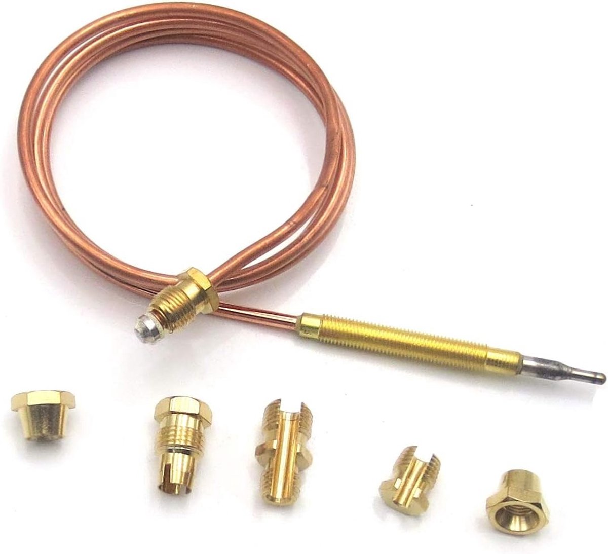 Terrasverwarmer Thermokoppel - 900 mm - M6X0.75 Hoofddraad met Eindverbindingen - Voor Buiten