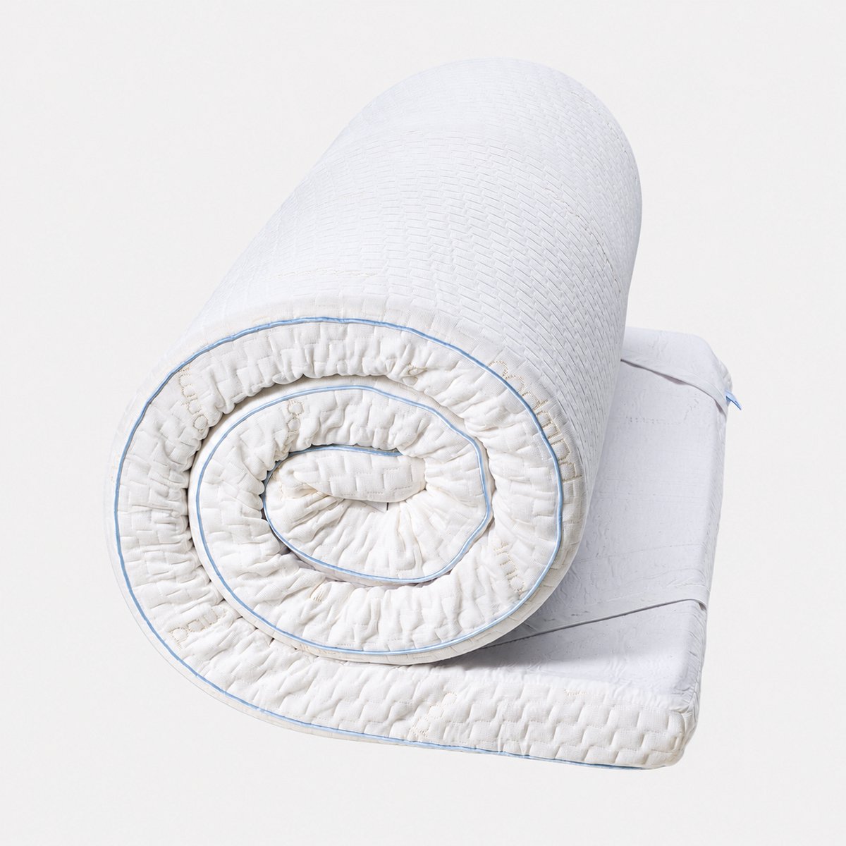 Dailydream | Topper verfijnd met lavendel Model M - 50 bis 90kg lichaamsgewicht / 90x190x5cm | Traagschuim | Topmatras - Topper Matras - Topdekmatras