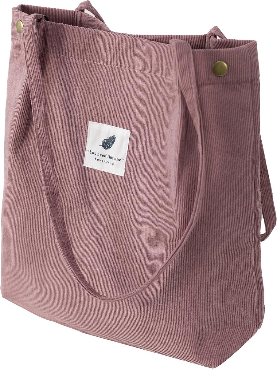 VOKUVIKU Jute tas vintage bloemen, grote stoffen tas voor dames, X-Large - ShopVlot