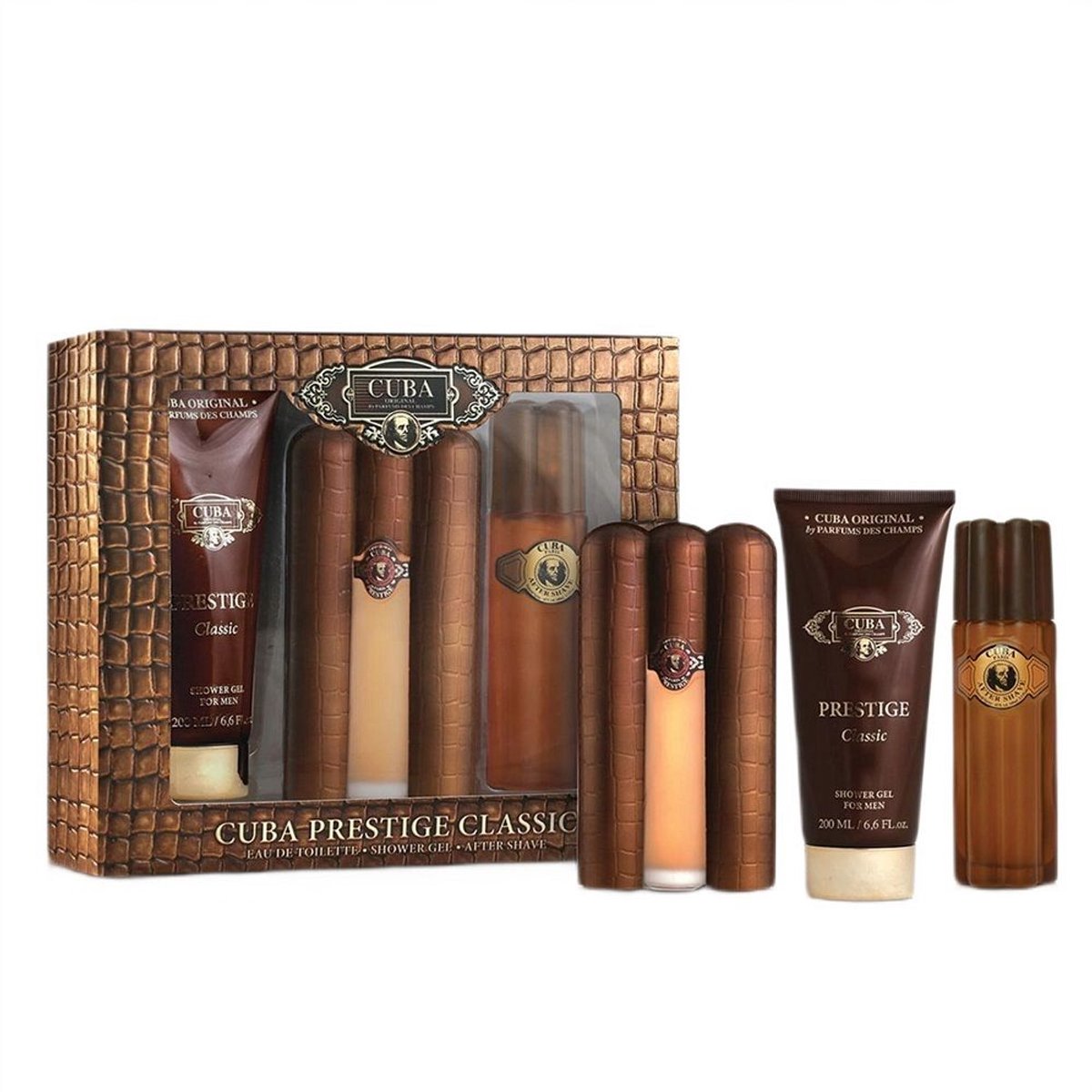 Prestige Gift Set Eau De Toilette (edt) 90 Ml, Shower Gel 200 Ml + Voda Po Holení 100 Ml