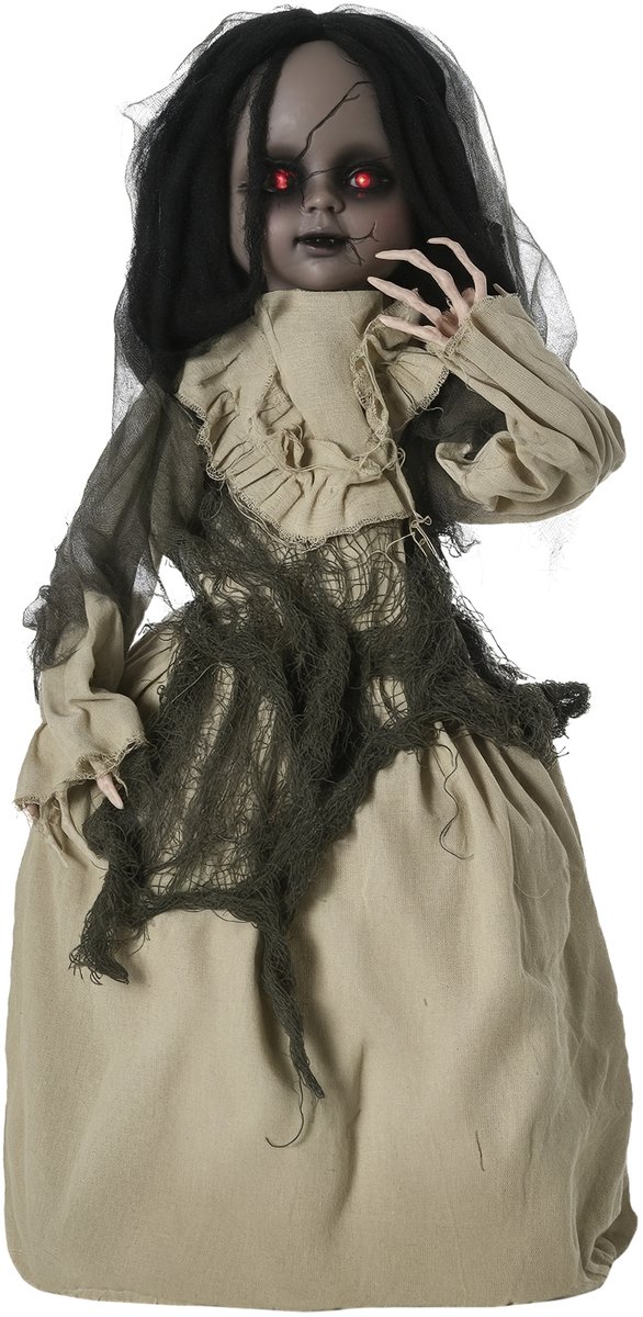 Outsunny Halloween Decoraties Polyester (100%), PE, Staal 80L x 23B x 83H cm Meerkleurig