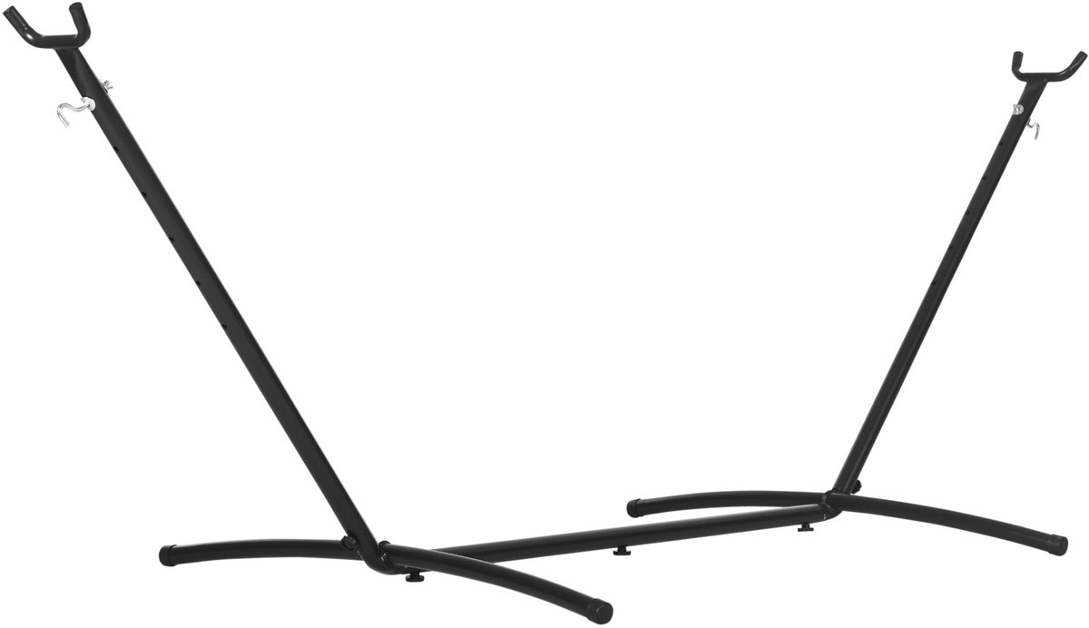 Famanu – Hangmatstandaard voor hangmat met haken, afmetingen 280 x 120 x 110 cm, perfect voor ontspanning buitenshuis
