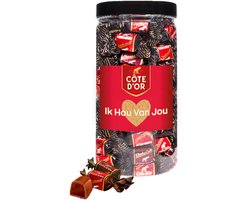Côte d'Or Chokotoff chocolademix puur & melk "Ik Hou Van Jou" - chocolade met toffee - 800g