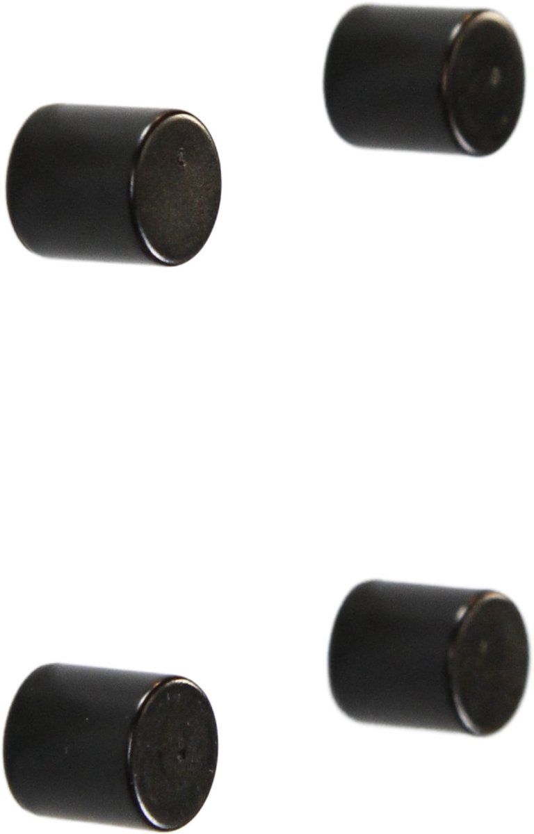 Magneet Neodymium Zwart - 4 Stuks - Kamer26