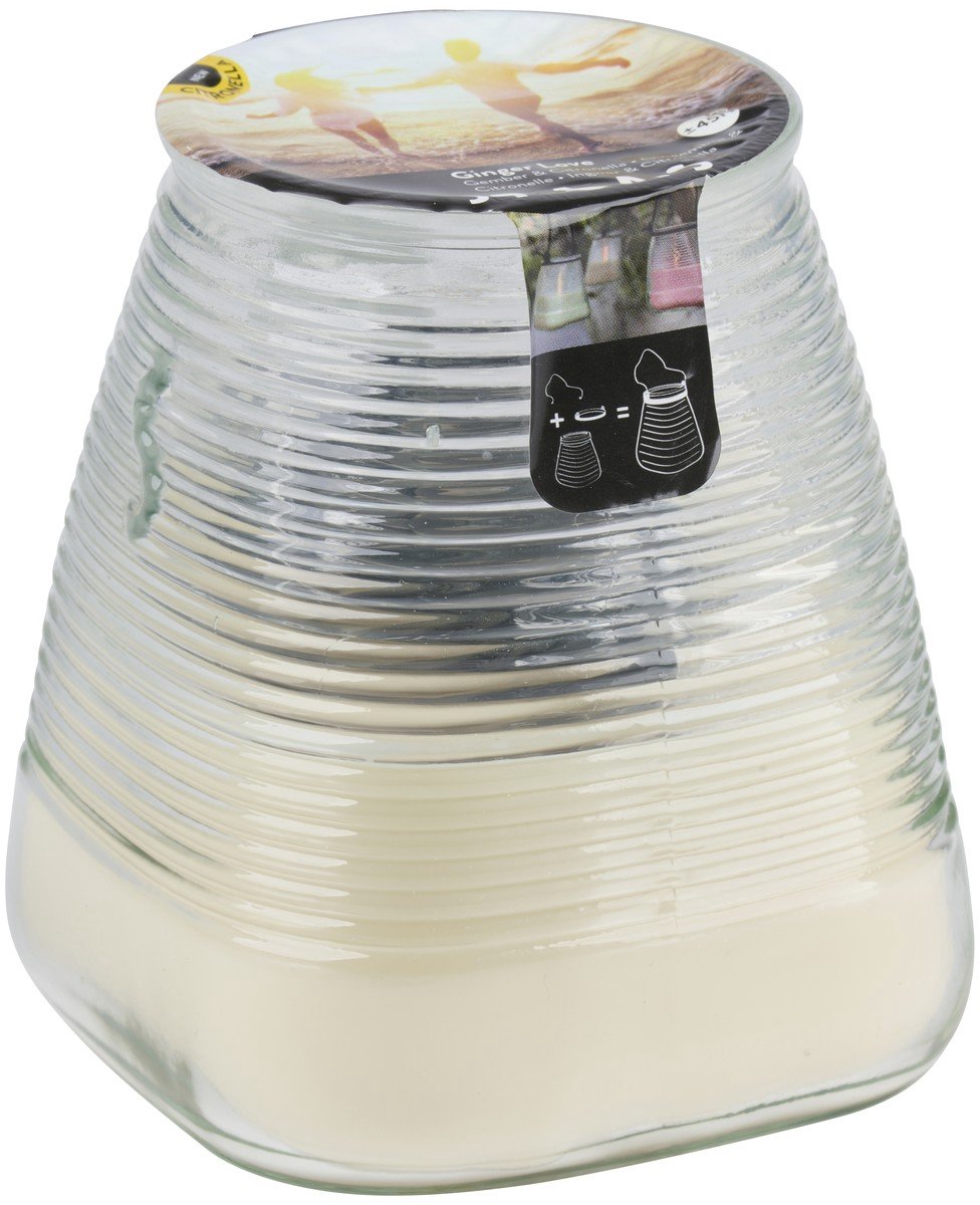 Geurkaars in glazen pot van 10 cm