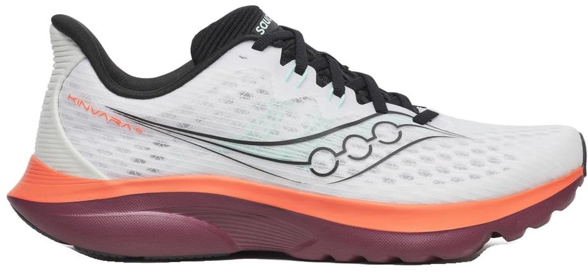 Saucony Kinvara 16 Hardloopschoenen Heren 44.5 Wit