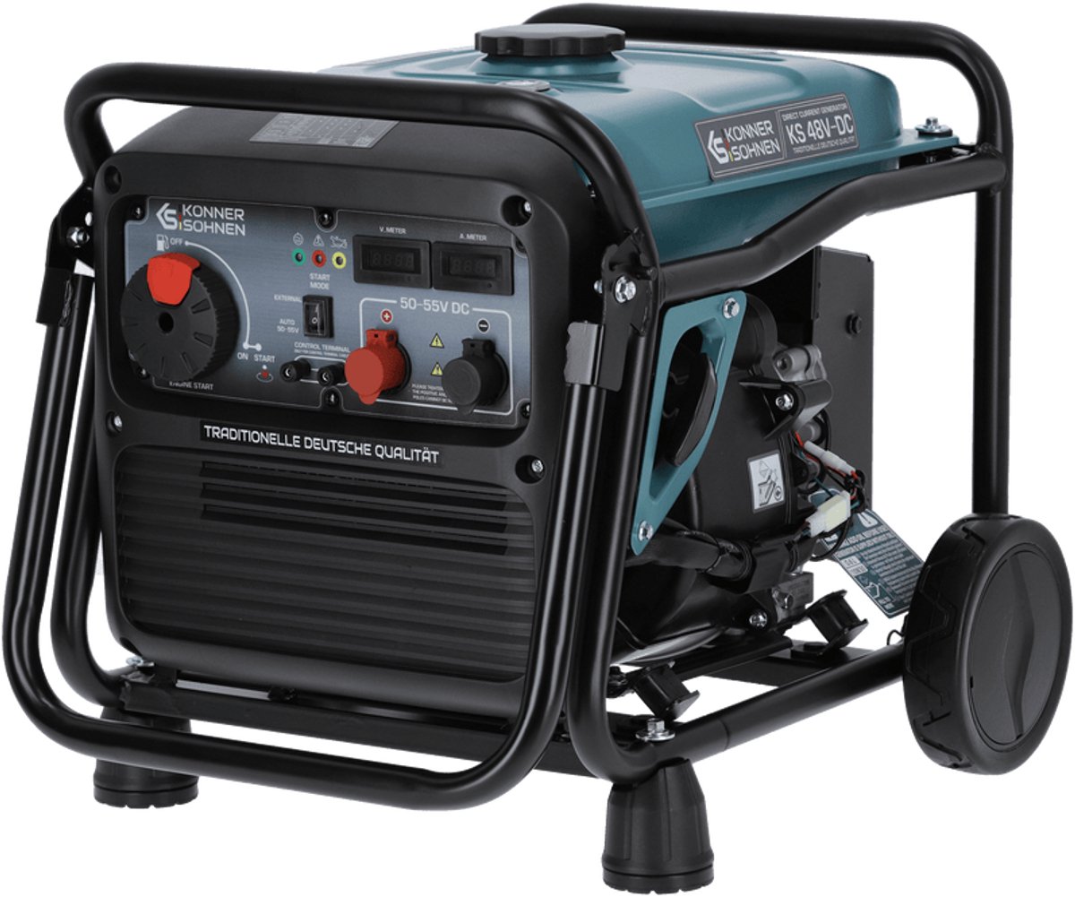 Gelijkstroomgenerator Könner & Söhnen KS 48V-DC - 50-55V - 60A acculader