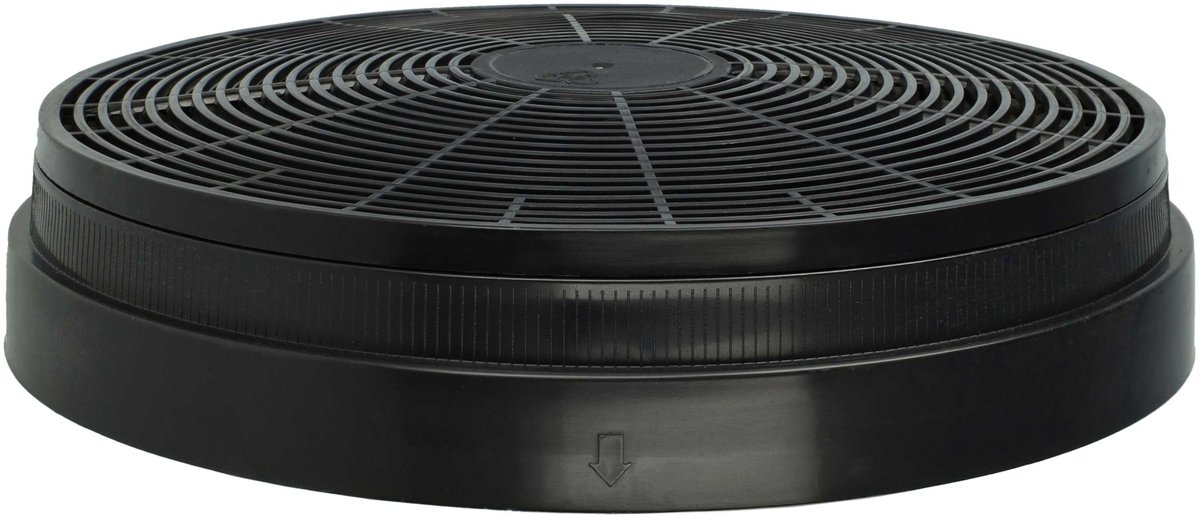 vhbw 4x Actieve koolstoffilter vervanging voor Schneider K10001, 4016572013856, CF110 afzuigkap - 17,5 cm