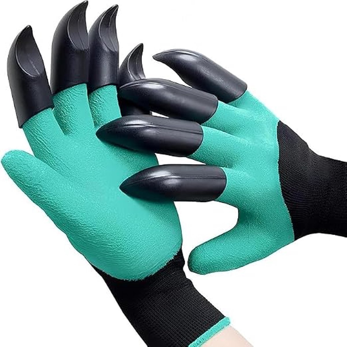 Tuinhandschoenen met klauwen, tuinhandschoenen met klauwen voor graven, planten, wieden en zaaien - waterdicht voor mannen en vrouwen