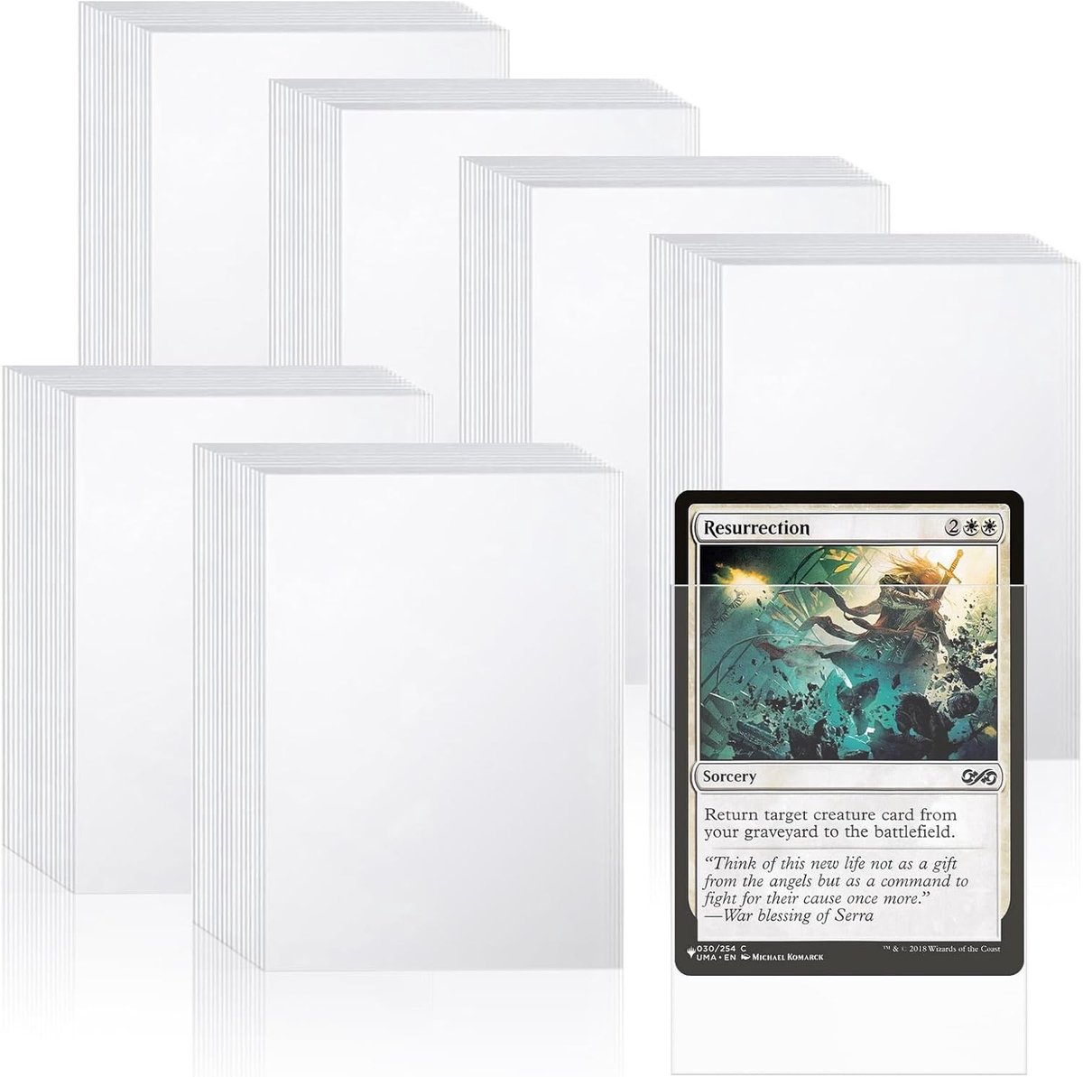 300 Stuks Trading Card Beschermhoezen, Duidelijke Penny Covers, 66 x 91 mm Card Protector voor Pokémon, Magic, TCG en Sportkaarten