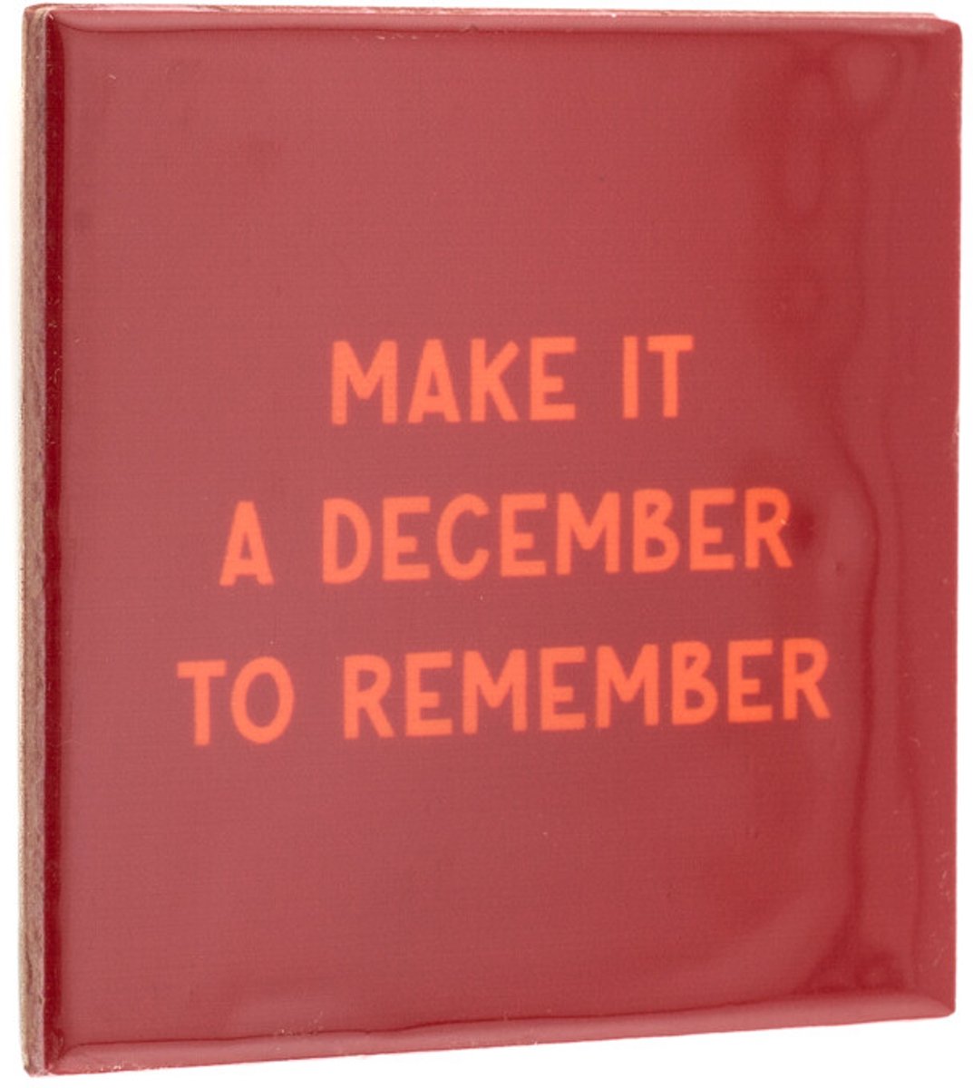 Tegeltje december to remember