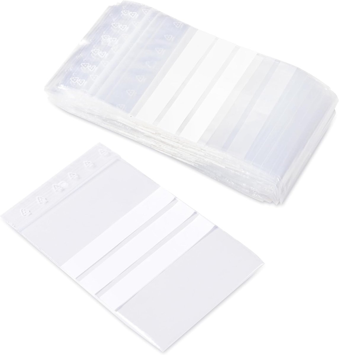 Plastic Zakjes - Doorzichtig - 6 x 8 cm - Hersluitbaar en Dik - Voor Voedselverpakking