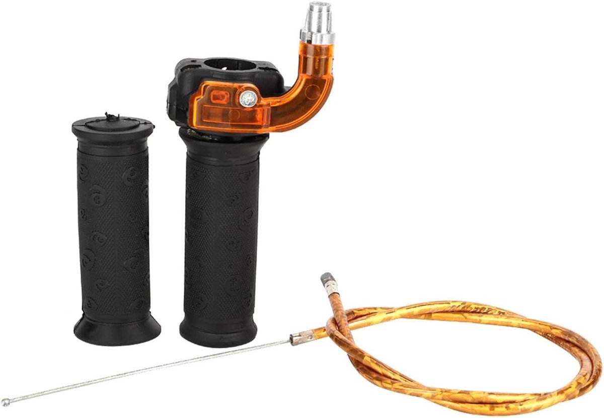 22mm Gashandgreep met 39" Kabel voor Kinderen, Geschikt voor 47cc en 49cc Mini Motorfiets en ATV Quad