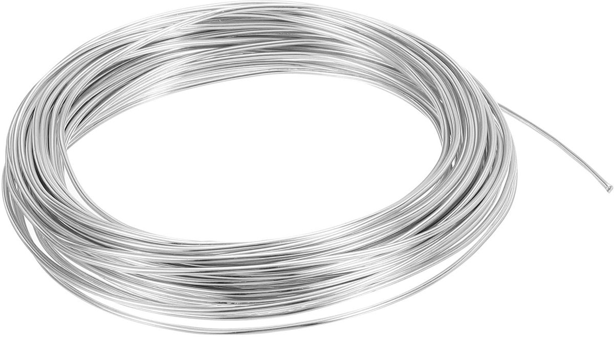 Bonsai Trainingsdraad 1,5 mm Aluminium 10 Meter voor Tuinwerkzaamheden