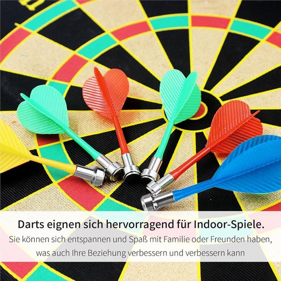 Magnetische Dartpijlen Set van 20 Stuks - Indoor Spel Accessoires voor Gezinnen en Arcade Bars, Geschikt voor Kinderen en Volwassenen — afbeelding 4