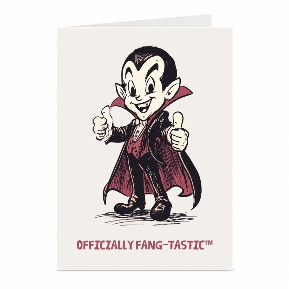 Vampier - Motivatiekaart - JustTheCardGuy - A6 met envelop