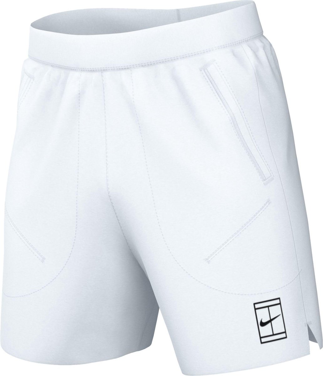 Nike Court Advantage Dri-FIT Tennisshort Heren Wit