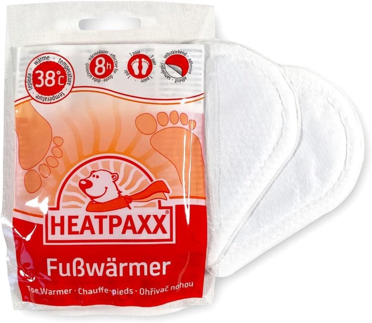 Voetwarmers - Klein - 1 Paar - Warmtegevende Teenwarmers - Voor Koude Voeten