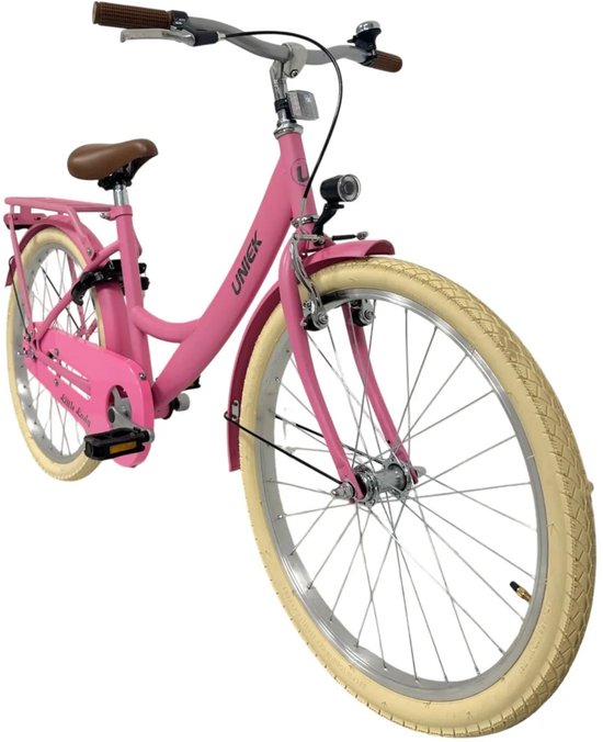Kinderfiets Uniek Girly 22'' 1N Roze — afbeelding 2