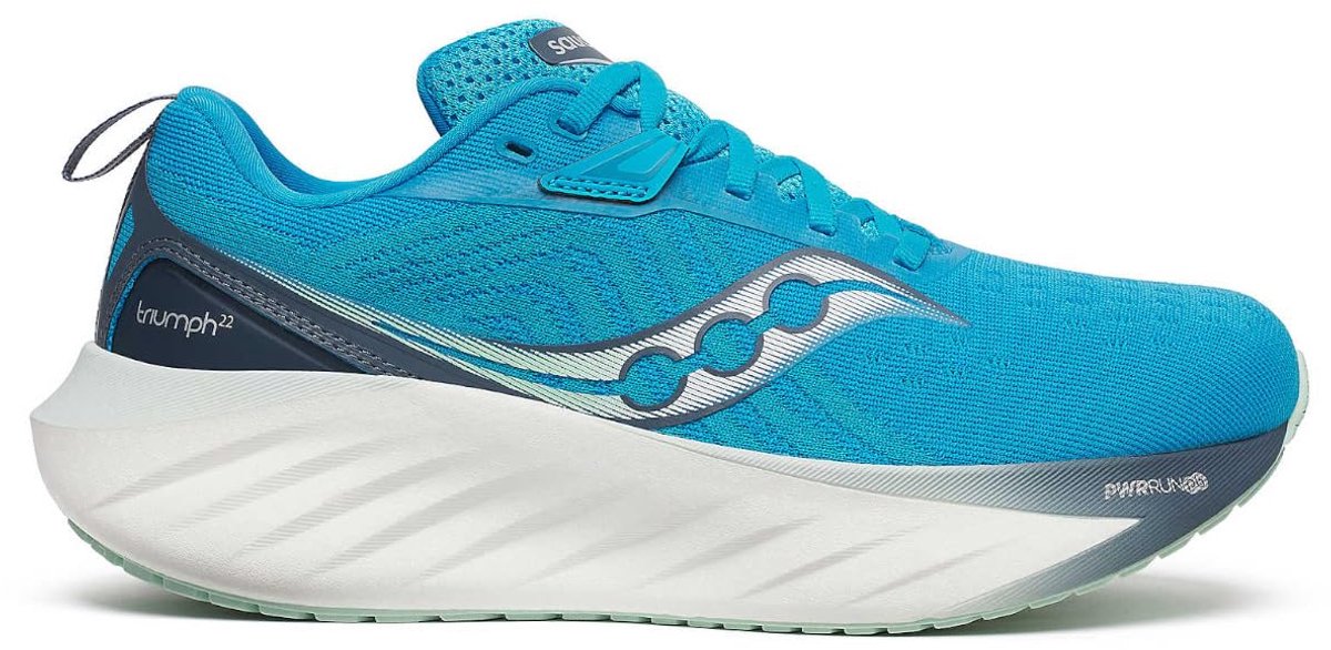 Saucony Triumph 22 - Hardloopschoenen - Vizi Blue / Dusk - EUR 37