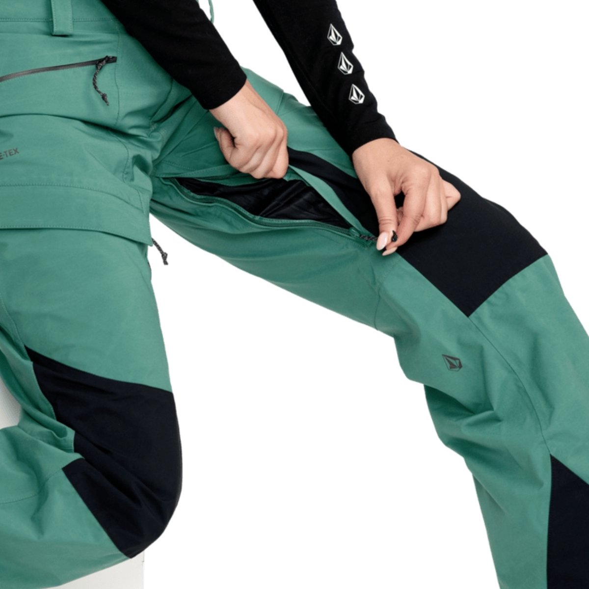 Volcom Womens V-Co At Stretch Gore-Tex Pant Groen