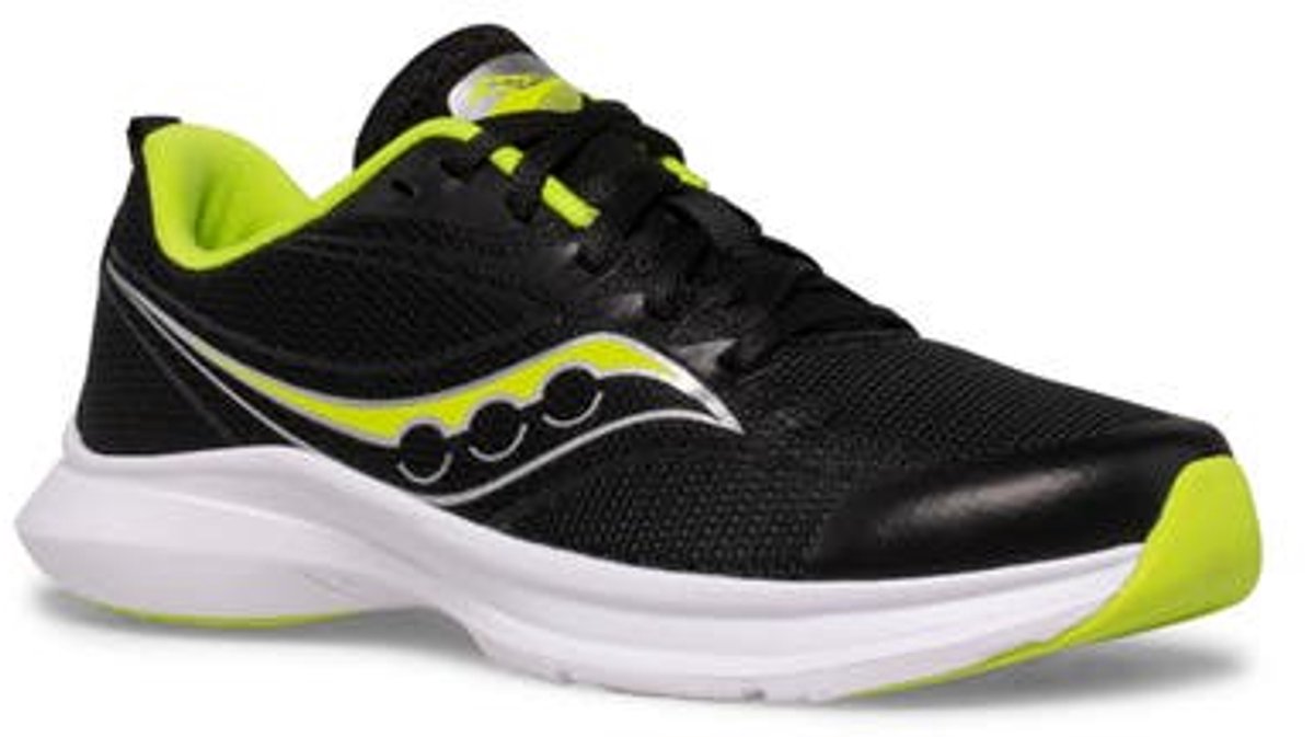 Saucony Kinvara 13 - Hardloopschoenen Kinderen - Zwart/Limoen - 38.5