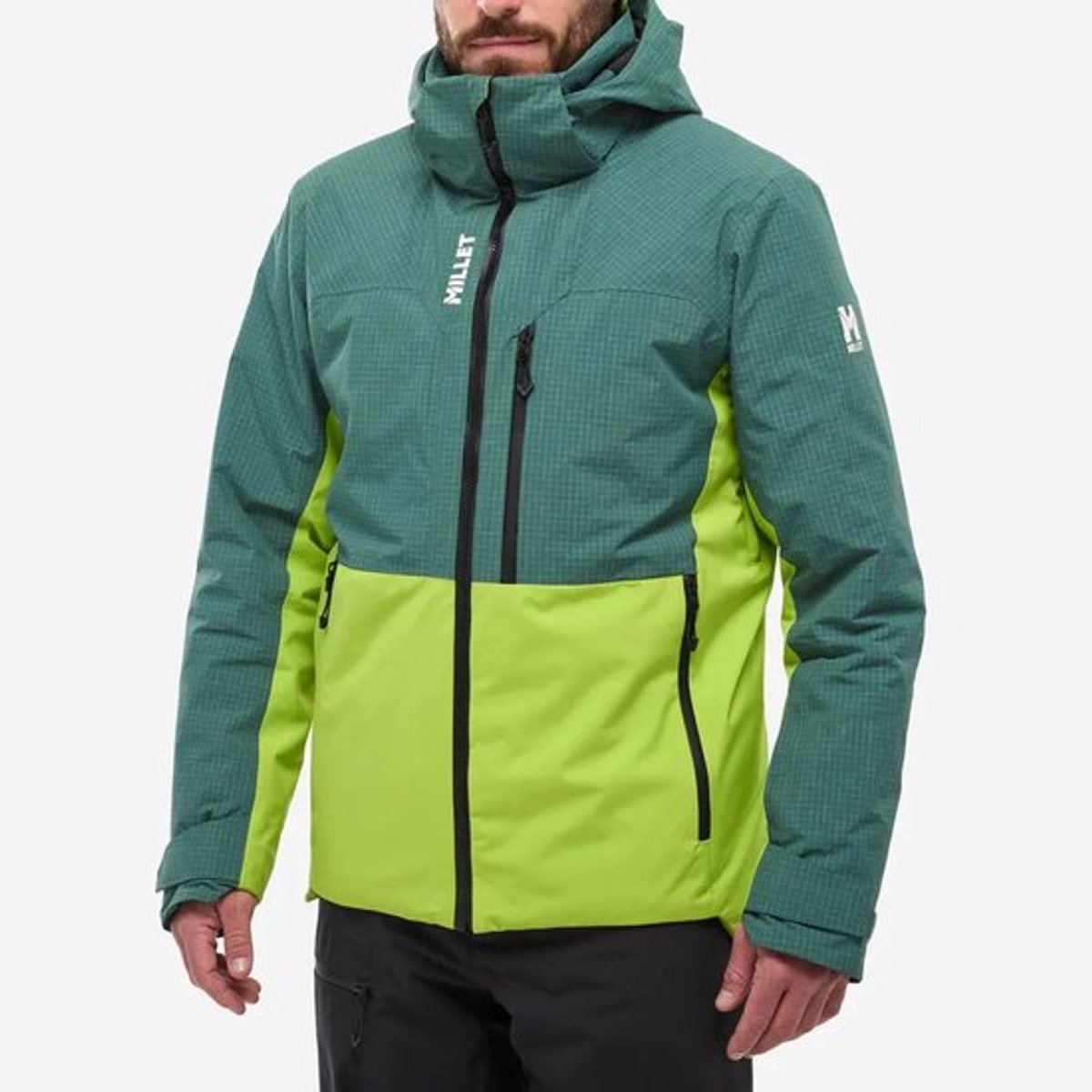 Millet Grands Montets Peak Jas Groen L Man