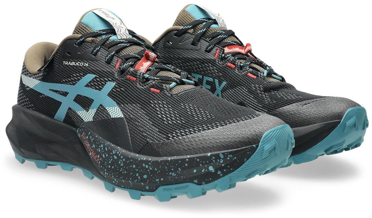 ASICS Trabuco 14 GTX Hardloopschoen /Misty Pine Zwart