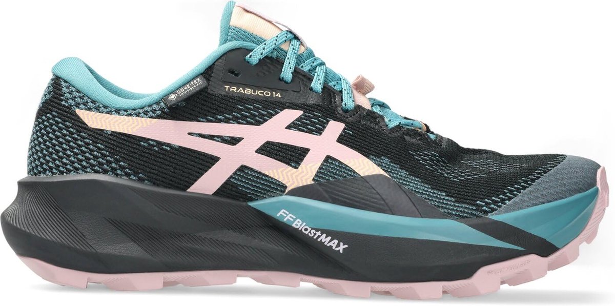 ASICS Trabuco 14 GTX - Hardloopschoen - Zwart - Maat 8,5