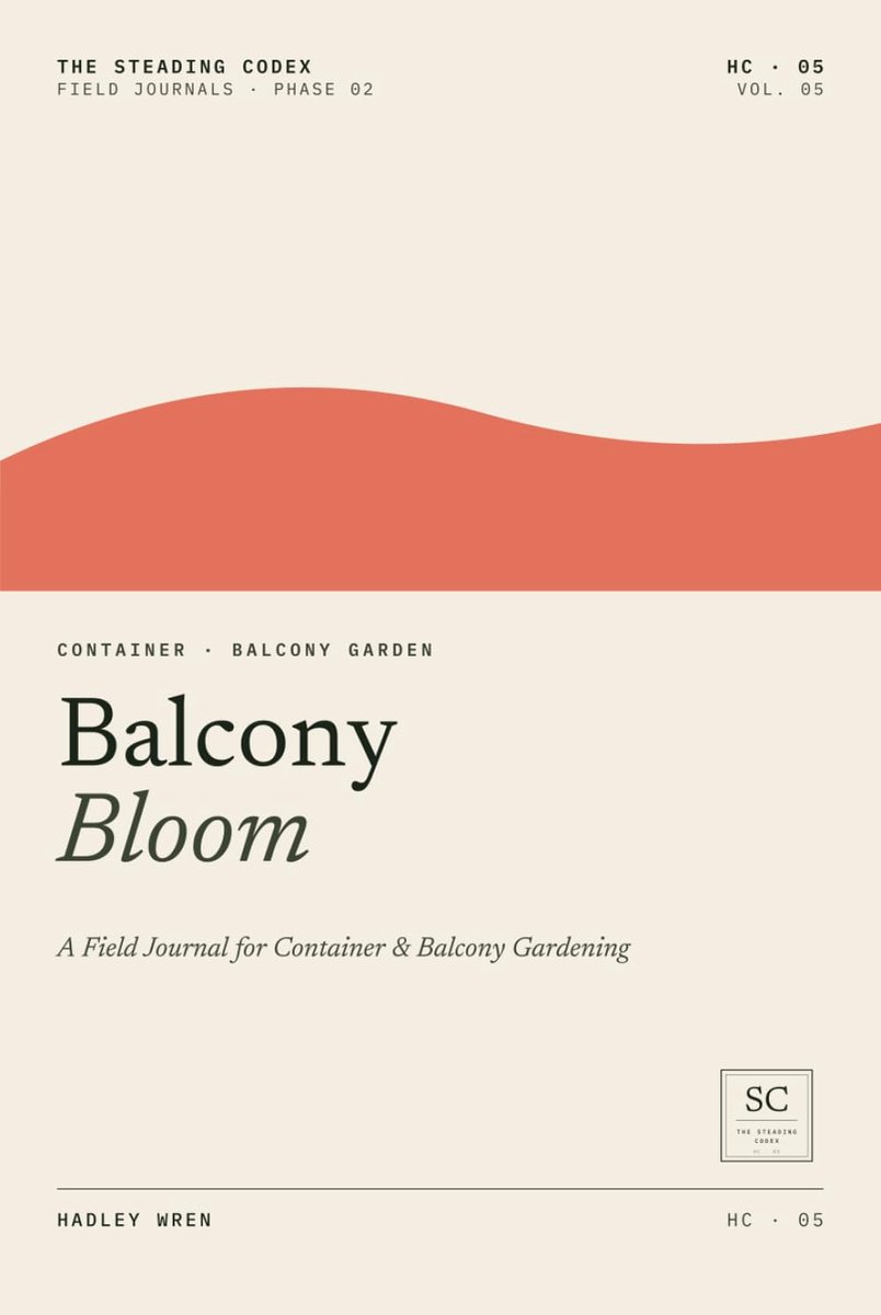 Balcony Bloom: A Field Journal for Container & Balcony Gardening - ShopVlot