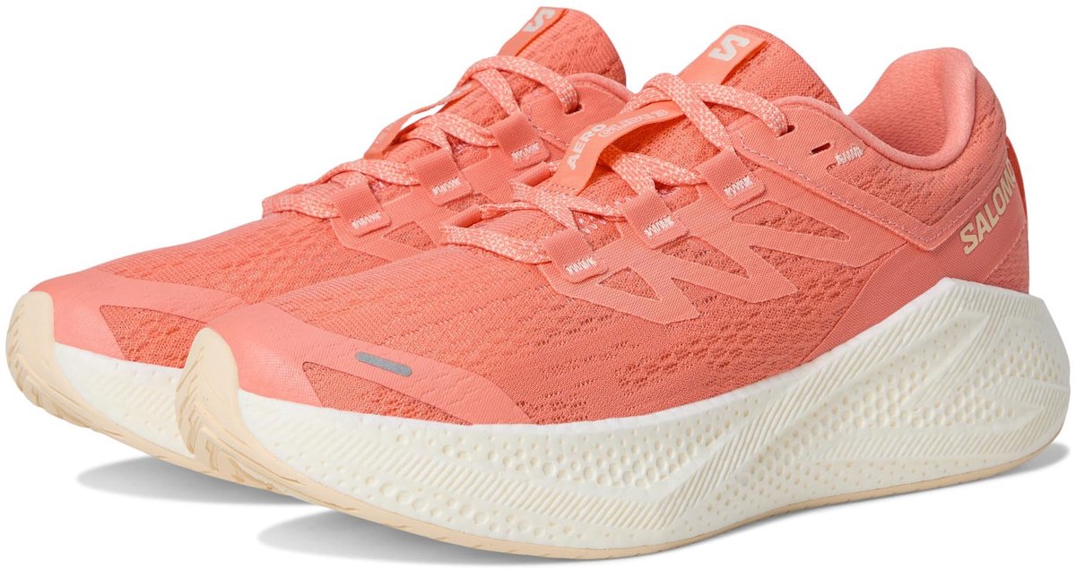 SALOMON Aero Glide 3 W - Hardloopschoen - Fushion Coral/Vanilla Ice/Tender Peach - 40 2/3
