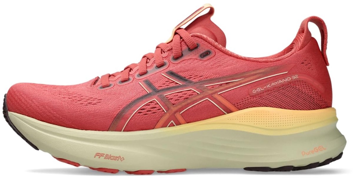 ASICS GEL-Kayano 32 W Hardloopschoenen Geavanceerde ondersteuning 1/2 Roze