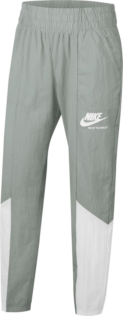 Nike Heritage Woven Trainingsbroek Meisjes 8 ANS Grijs
