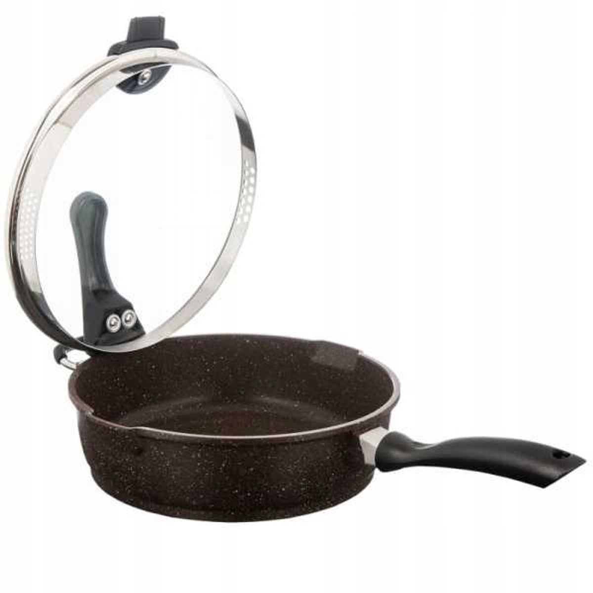 Konighoffer Timothy Brown Koekenpan met schenktuit 28cm 4.3L