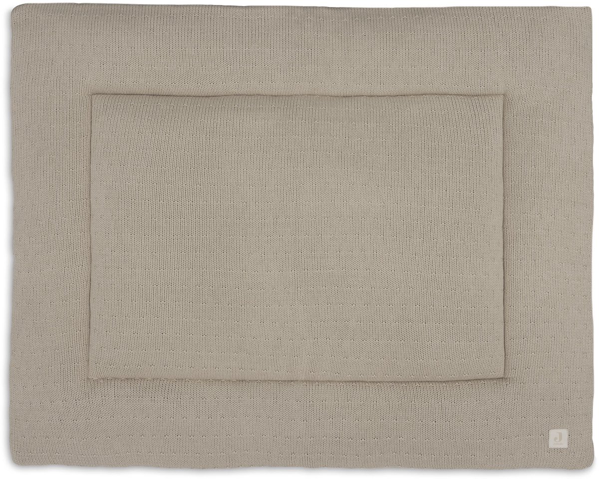 Jollein Boxkleed 75x95cm Sprinkle Knit Sand