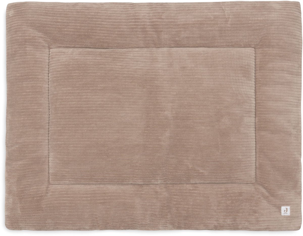 Jollein Boxkleed Cloudy Rib Milky Coffee 75 x 95 cm