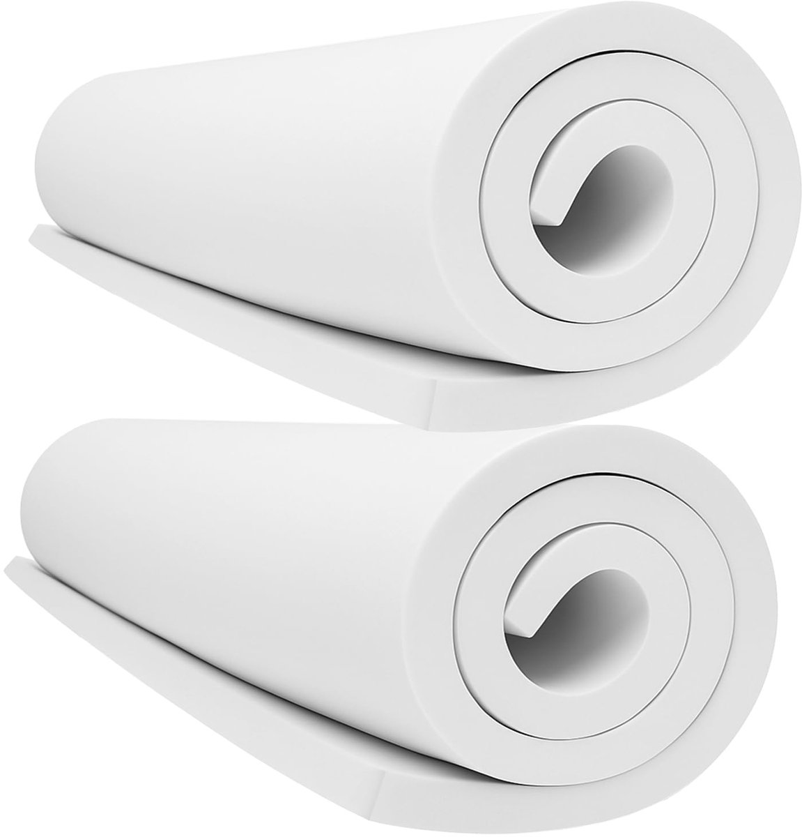 MEARCOOH 2 stuks, 10 mm dikke witte EVA-schuimvellen op rol, 35 x 99 cm hoogwaardig EVA-schuim, hoogwaardig - ShopVlot