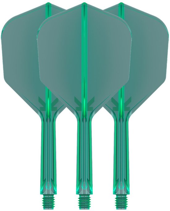 Target K-Flex Green NO6 - Dart Flights - Intermediate van Target — afbeelding 5