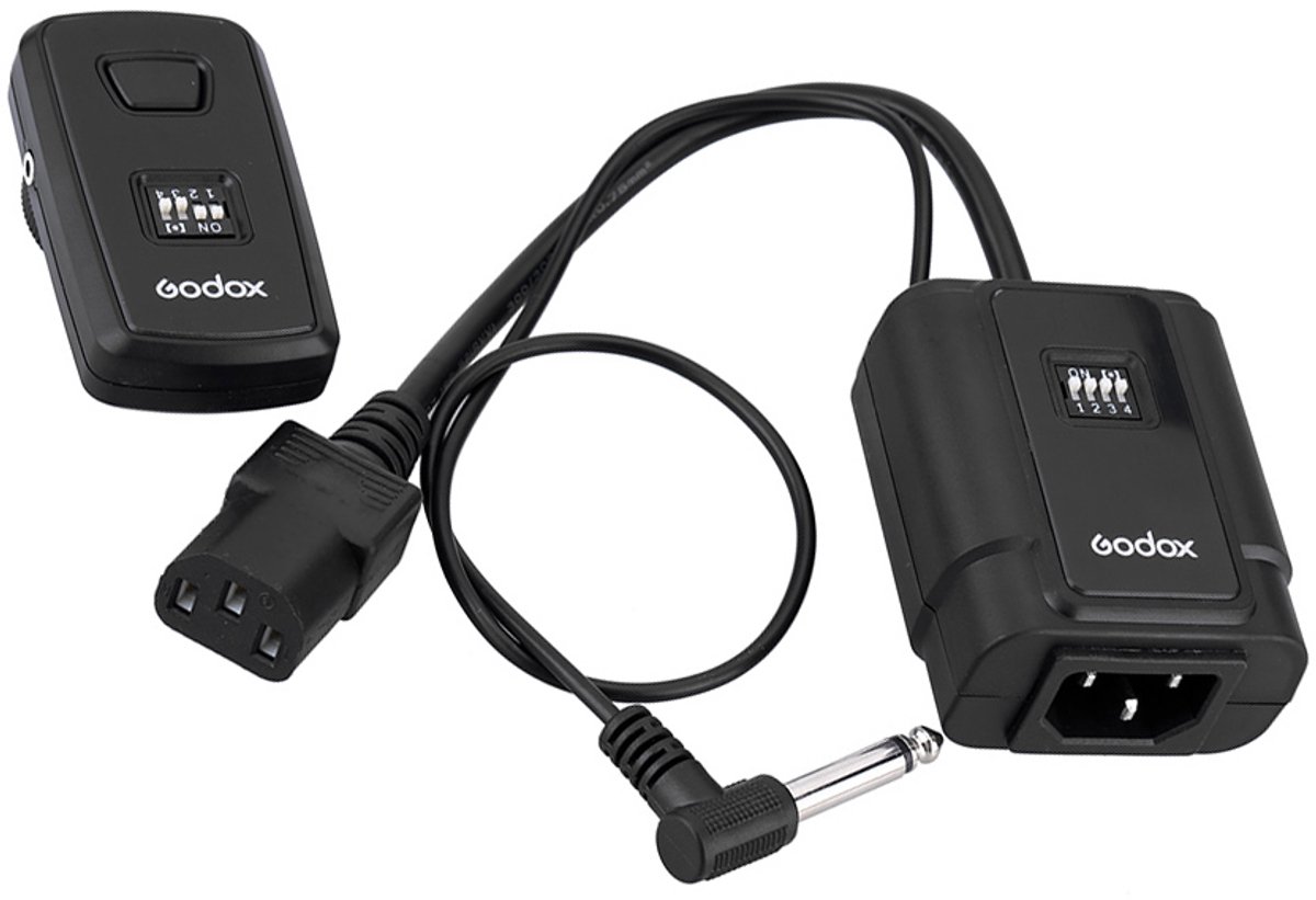 Studioflits Trigger – 16 Kanalen – 433MHz – Zender en Ontvanger – 6,35 mm – Voor Studiolampen