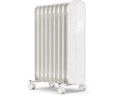 Erikssøn Olieradiator - Verstelbare Thermostaat - Oliekachel - Elektrische Kachel - Wit